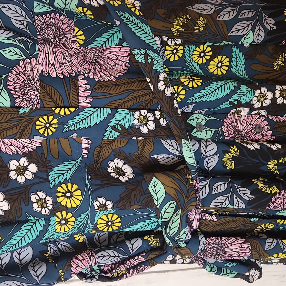 Floral Print Women's Dress - Picture 6 of 8